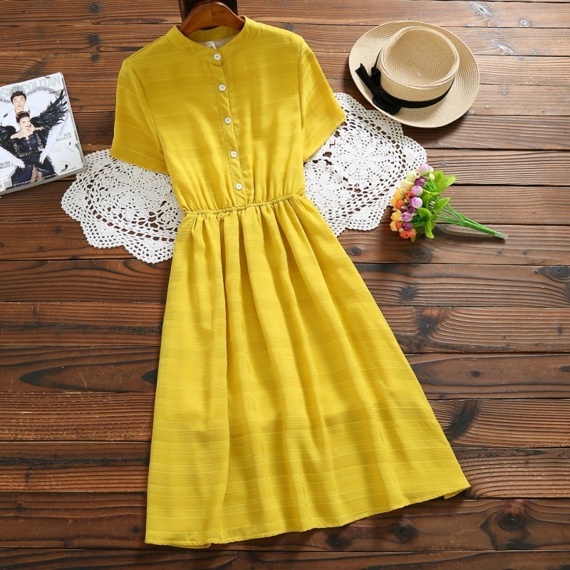 yellow dress elegant