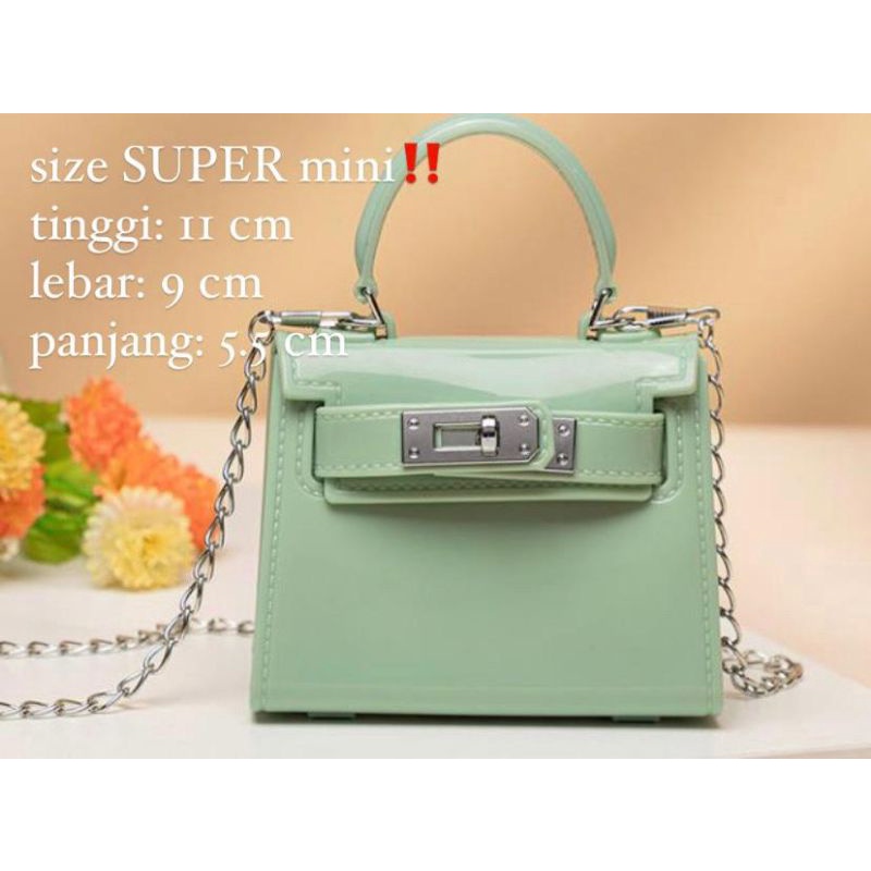 tas wanita/terbaru mini jelly bag/slingbag