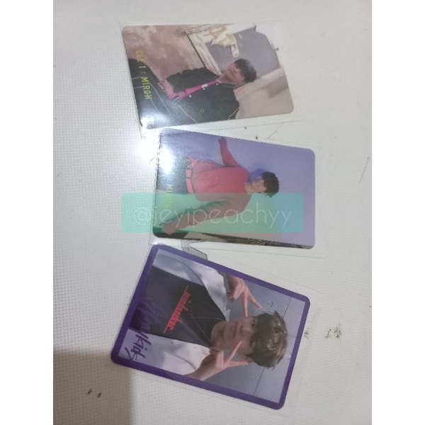 photocard Seungmin, I.N, Woojin Stray Kids miroh