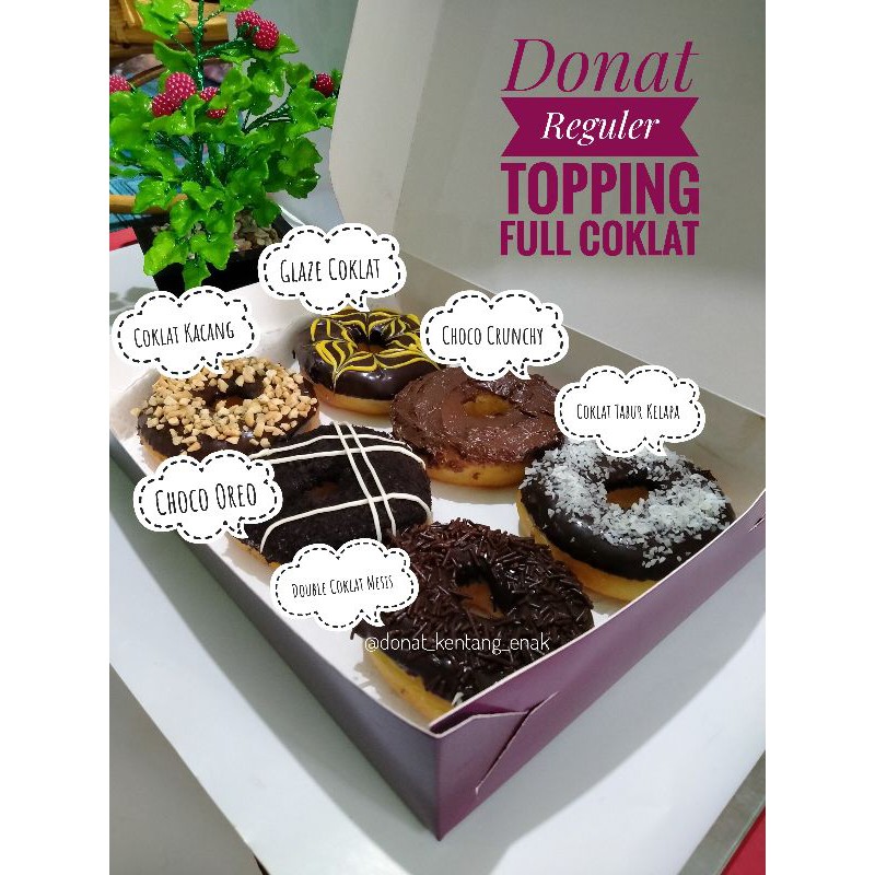 

Donat Coklat 6 pcs CHIBIE DONUTS