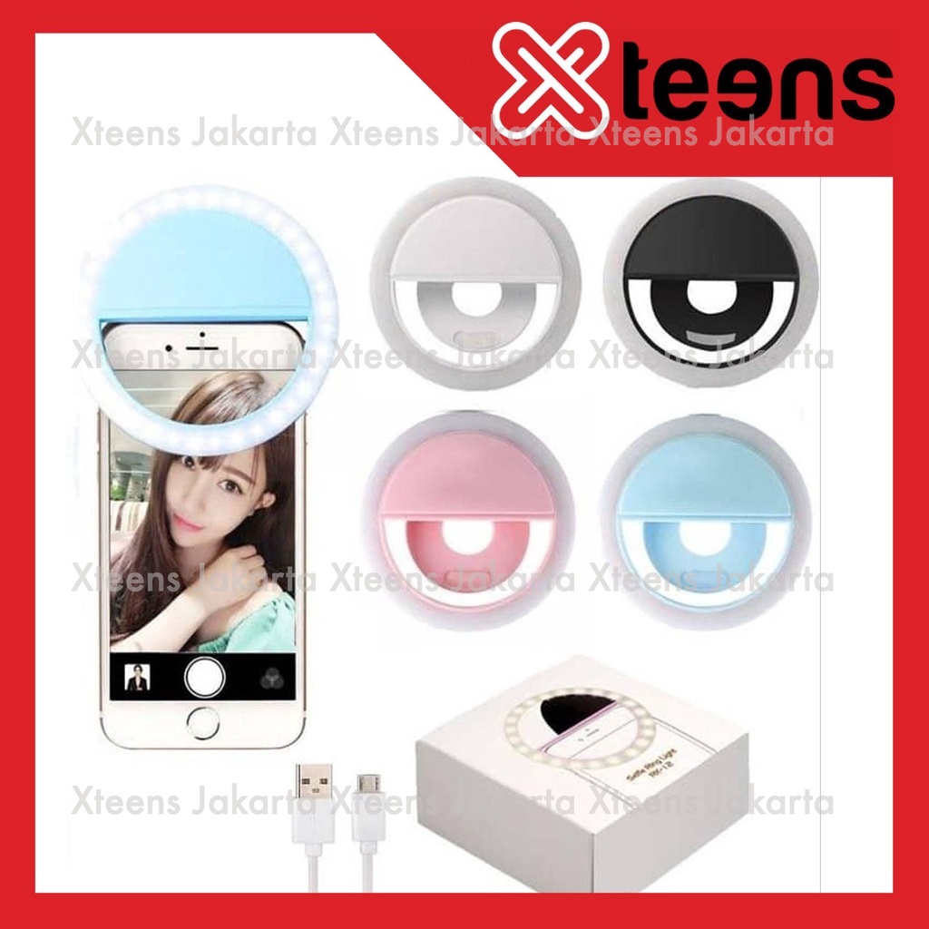 Lampu Selfie Selfi Ring Light selfie led / Selfie Ringlight Led / Lampu Selfie Bulat