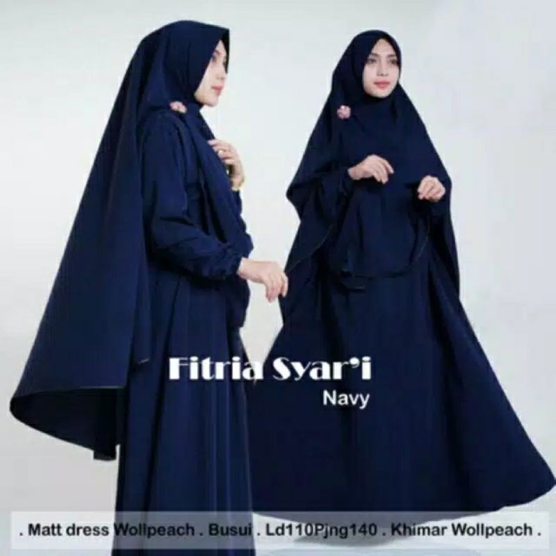 Baju Gamis SYARI FITRIA JUMBO bagus dan murah