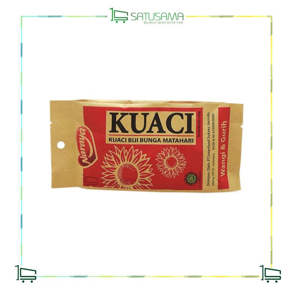 

NARAYA KUACI BIJI BUNGA MATAHARI 100G / satusama