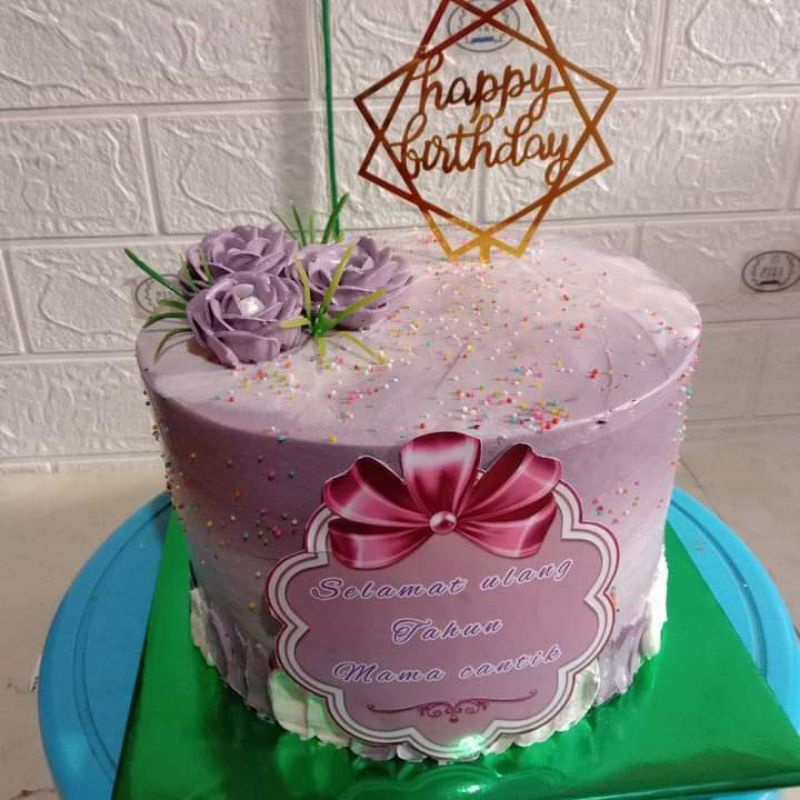 Cake Brownies Sweet/Kue Ultah