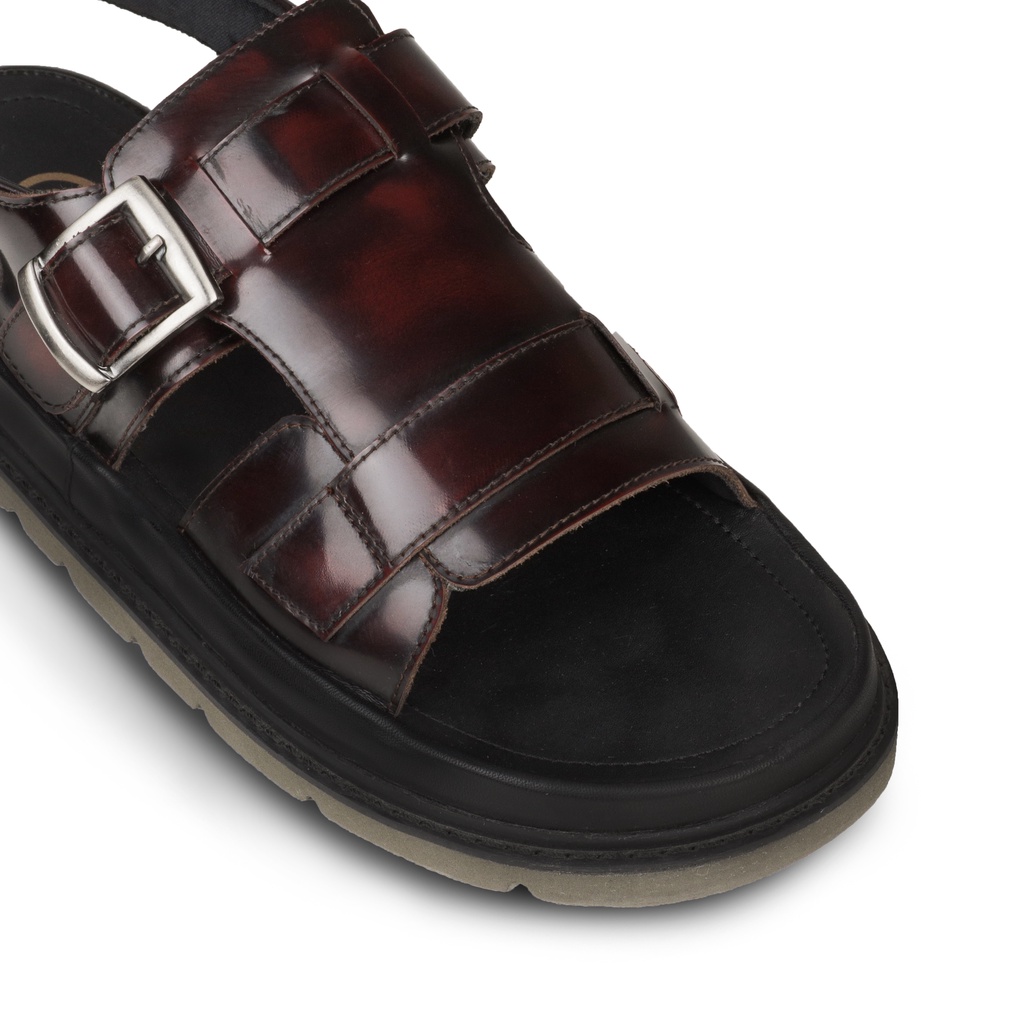 Luz Buckle Strap Maroon (Men)