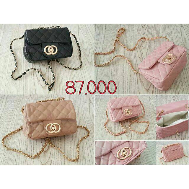 PROMO HARGA 79.999 CHNEL MAXI BABY GOLD HARDWARE