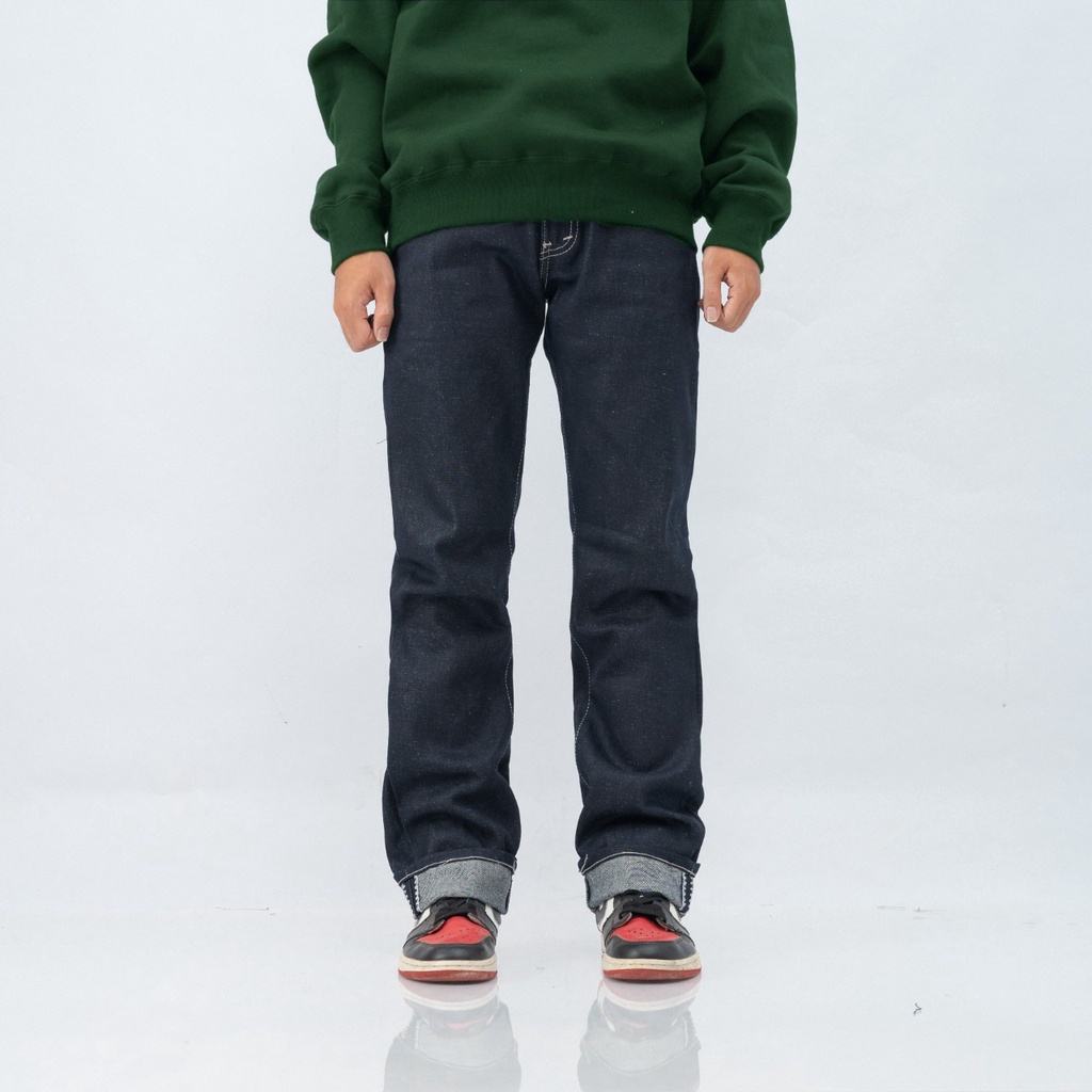 Puddinglane Celana Panjang Jeans Pria Long Pants Accent Selvedge Meggy