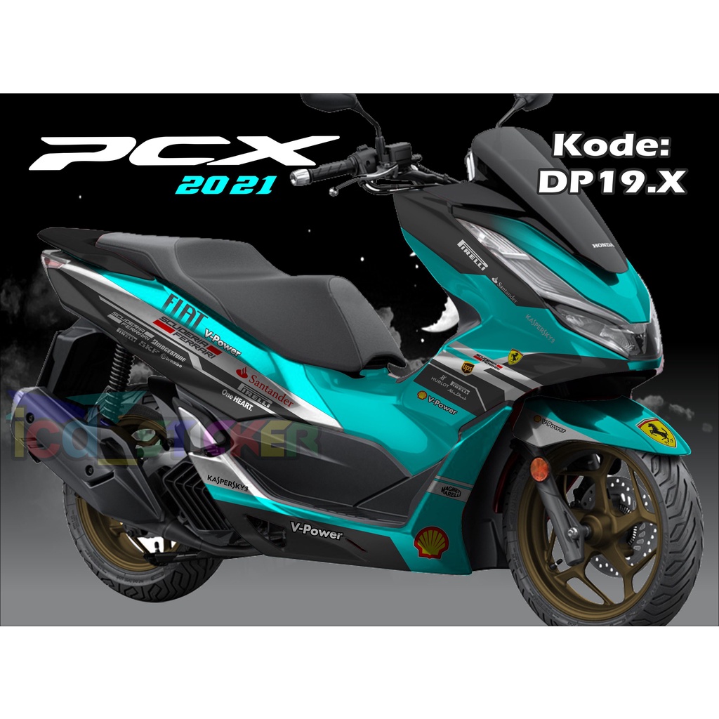 Decal full PCX firelli 160 All nw variasi tosca