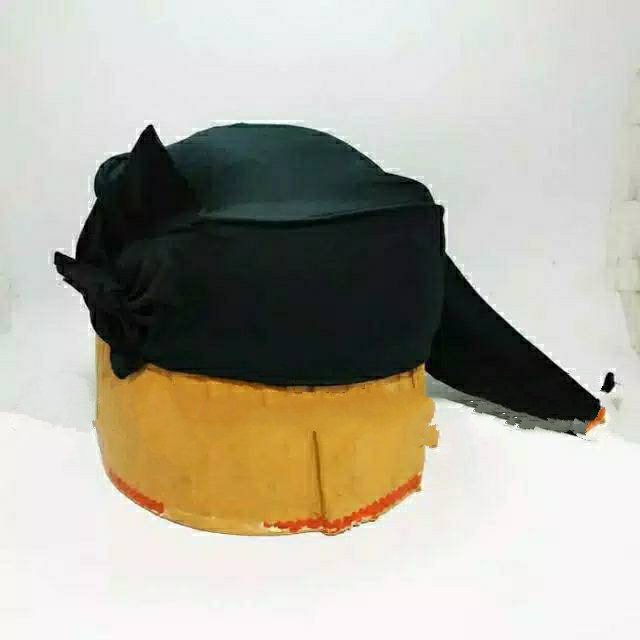 Totopong tutup//totopong hitam polos //udeng sunda murah//iket sunda tutup