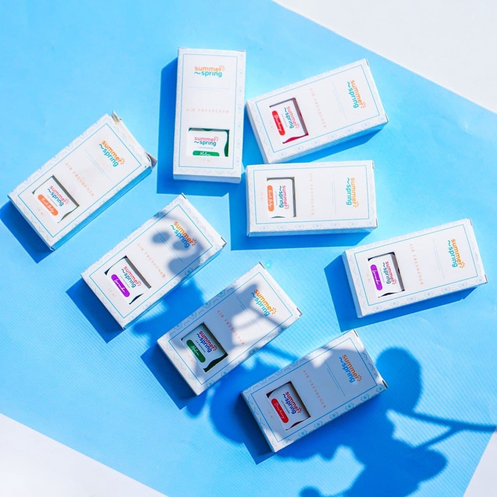 Parfum AC Mobil Aroma Lemon Botol Apel Summer Spring Pengharum Mobil Kamar Aromaterapi Segar