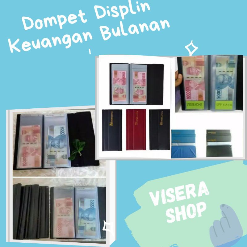 Bisa COD RR DISIPLIN - Dompet Displin Keuangan Bulanan
