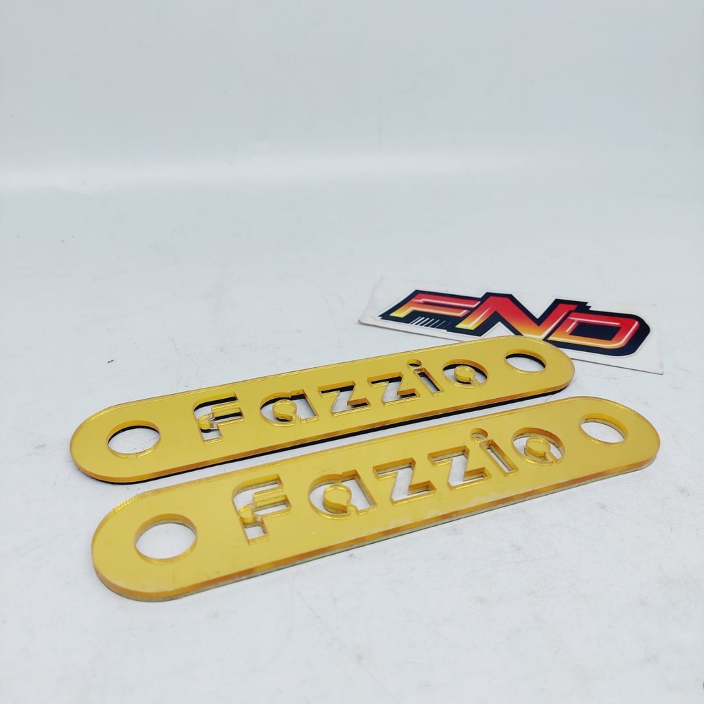 Sticker stiker resin panel depan samping body yamaha Fazzio 125