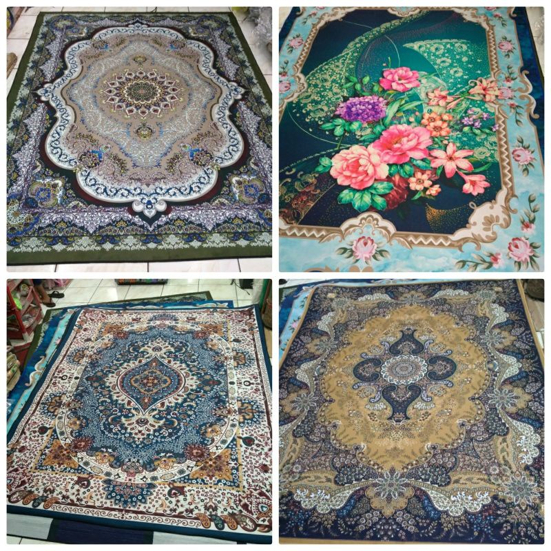 karpet printing 3D ukuran 180x230  karpet lantai(merek penthouse)