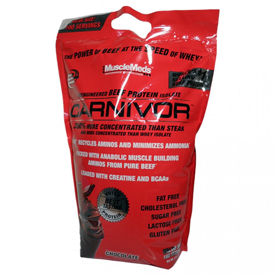 CARNIVOR WHEY 8 LBS / WHEY PROTEIN / BEEF PROTEIN / SUPLEMEN FITNES