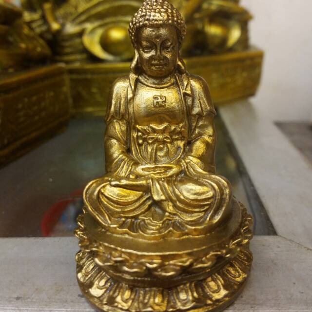 Patung Rupang Buddha Logam