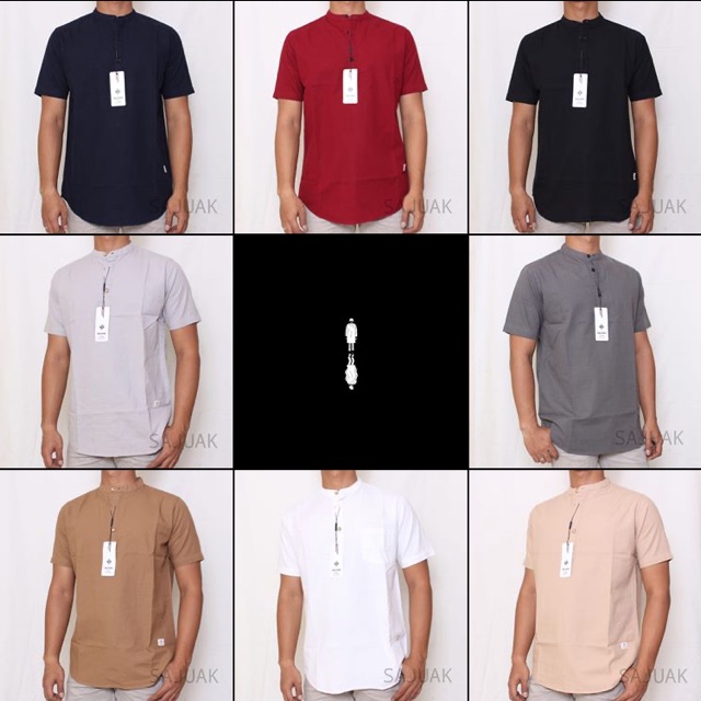 Kemeja Koko Lengan Pendek Sajuak