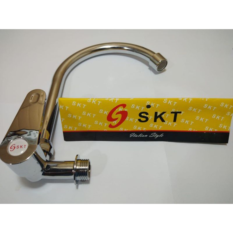 KRAN ANGSA TEMBOK NIKEL SKT / KRAN KERAN TEMBOK WASTAFEL BAK CUCI PIRING/ Kran Angsa Tembok Nikel Skt Engkol / Keran Cuci Piring Bagus TERMURAH