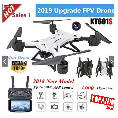 TERMURAH Drone murah KY601S 4k Camera long Flight time 20 Minutes Wifi Fpv Quadcopter kf601s