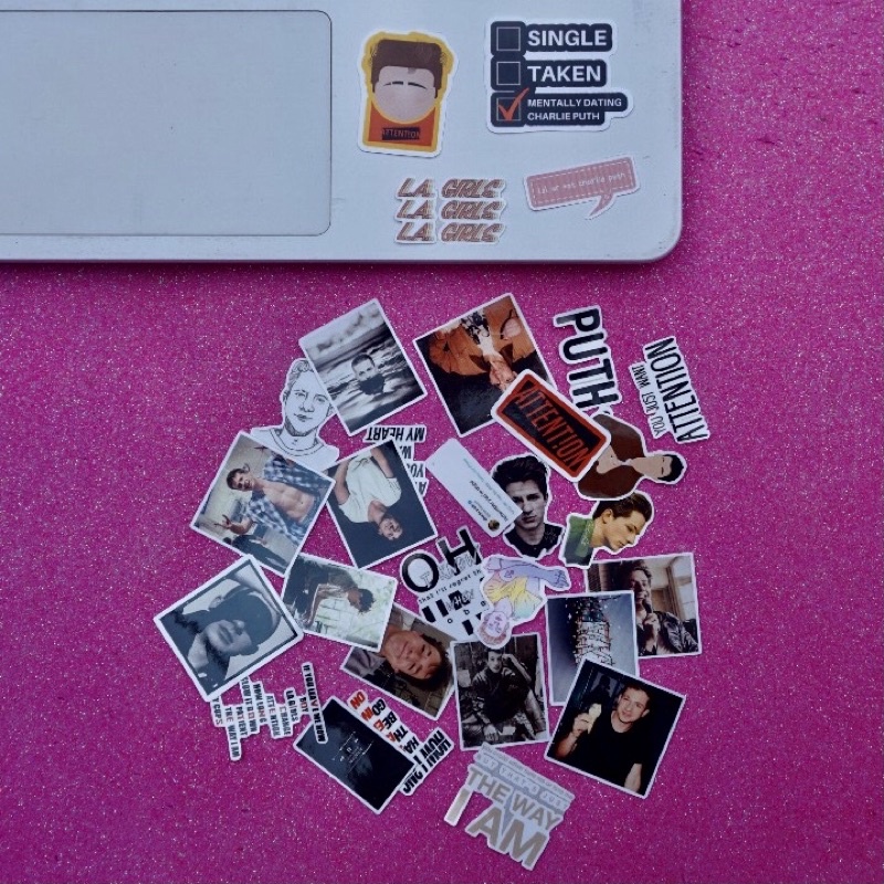 

(30pcs) STICKER TUMBLR “ CHARLIE PUTH “