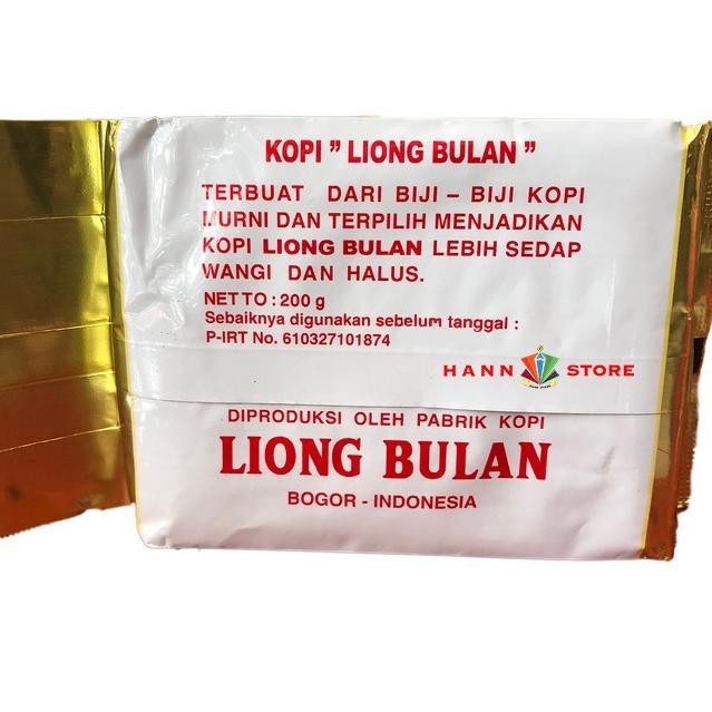 

Terupdate RKWKP Kopi Liong Bulan 200gr. Kopi Bubuk Tanpa Gula. Kopi "Legend" Bogor. 100 Bestseller