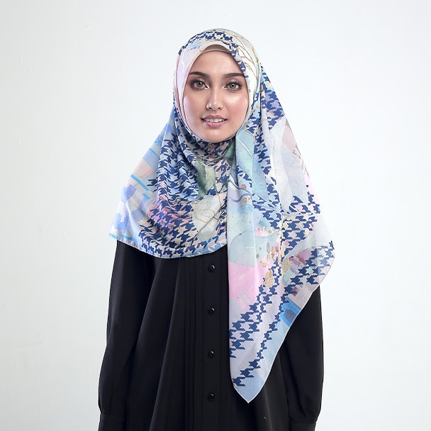 Zoya - YURA SCARF 3 warna Navy