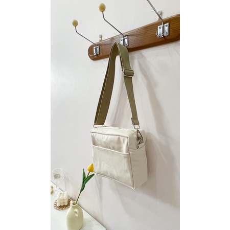 Pouch Minnah Bag Canvas Sling Bag Korea