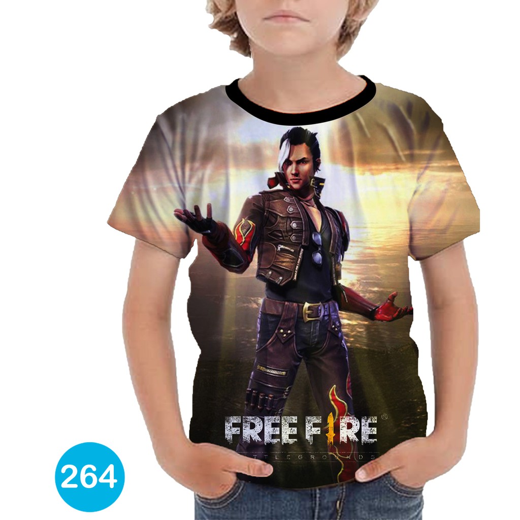 Baju Free Fire Kartun Series Anak 264 Shopee Indonesia