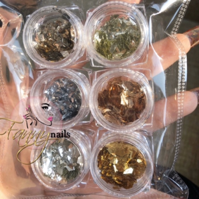 Nail foil korean glass gold silver hiasan nailart japan nails foil transfer foil glass kutek gel