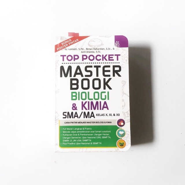 [PRELOVED] Top Pocket Master Book Biologi & Kimia SMA/MA 10, 11, 12