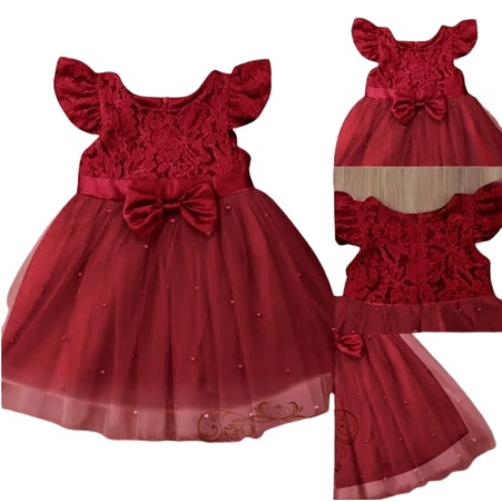 Dress Anak Perempuan Muslim Korea fe dress carissa size 2-4th