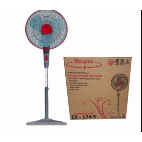 Maspion Kipas Angin Berdiri / Stand Fan 16&quot; (40cm) EX-174S 16inchPROMO