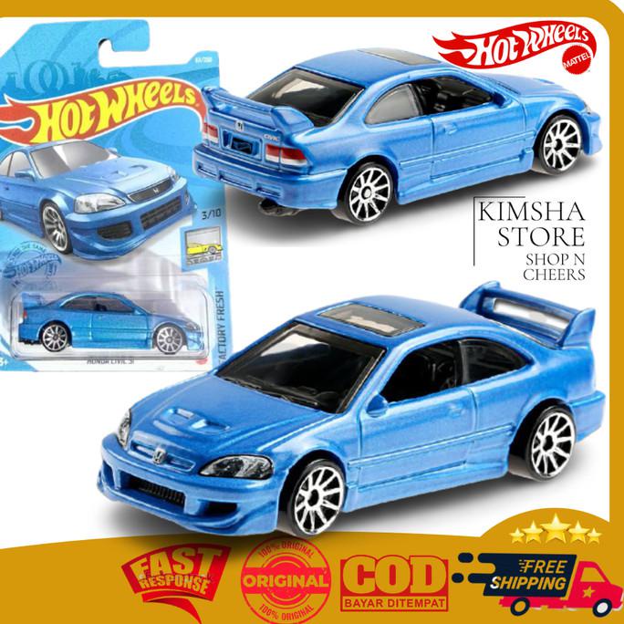 Hot Sale Hot Wheels Honda Civic Si Die Cast Mobil Mobilan Diecast Hotwheels Car - Hitam Sale