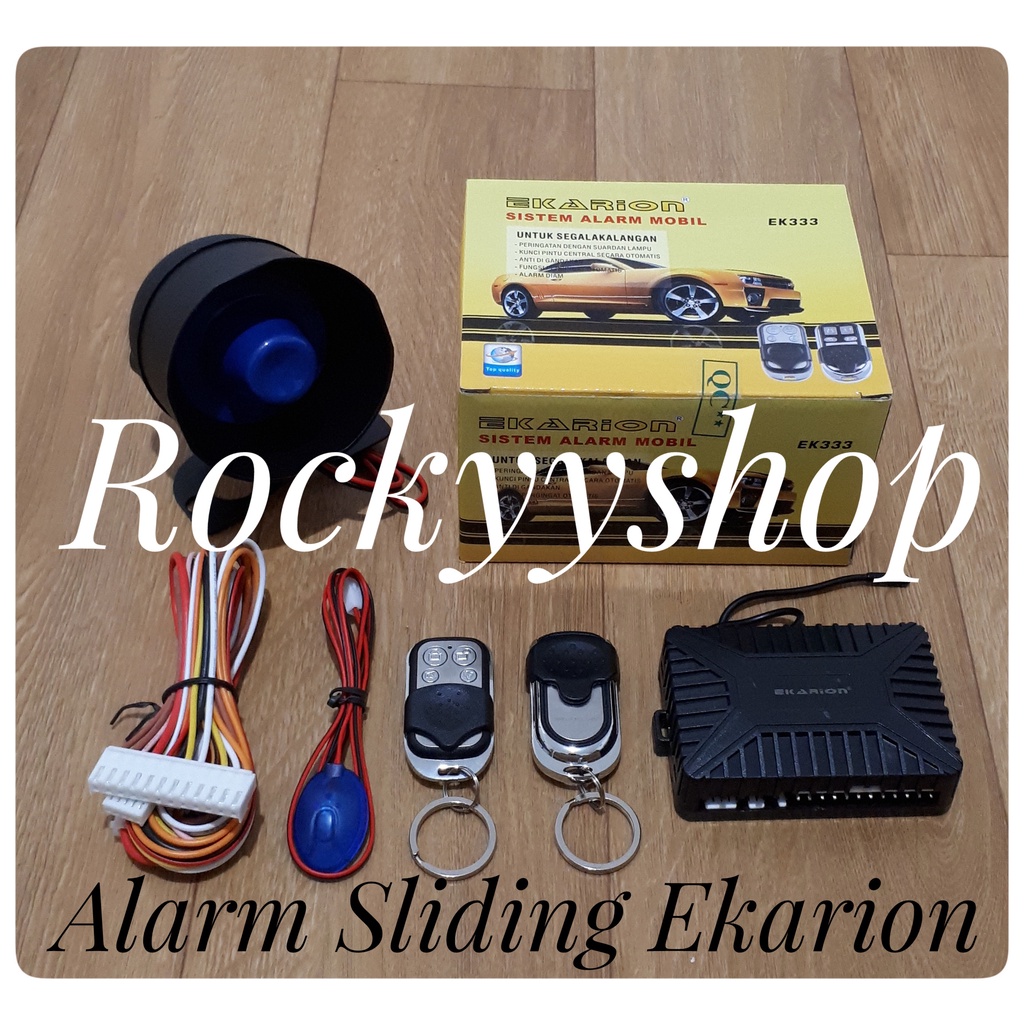 Jual Alarm Mobil Model Remote Sliding Tuk Tuk Shopee Indonesia