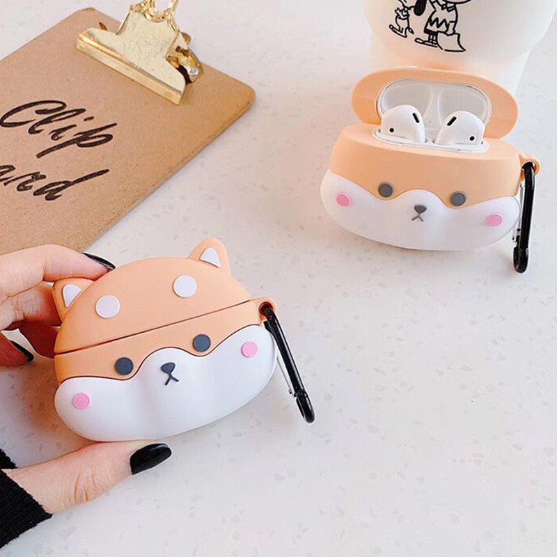 Case Airpods Pro or Airpods - Case Cartoon Character 3D Silicone