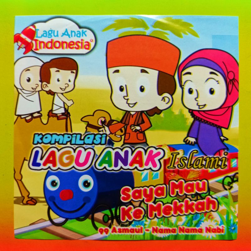KASET VCD KOMPILASI LAGU ANAK ISLAMI VERSI KARTUN.