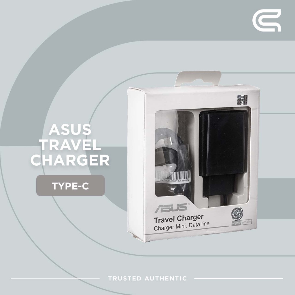 CHARGER ASUS TYPE C FAST CHARGING - ASUS TRAVEL CHARGER  TYPE C