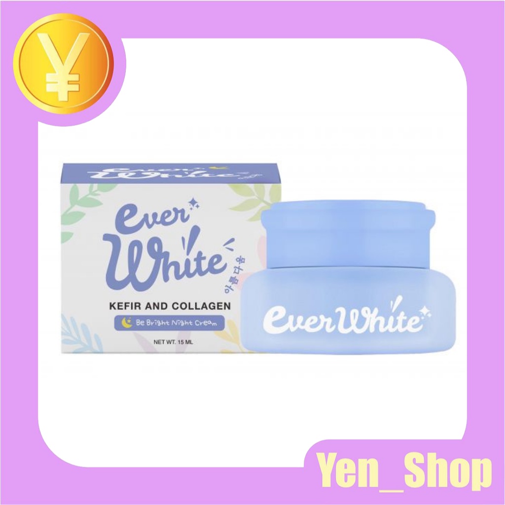 Ever White Night Cream Kefir And Collagen Everwhite