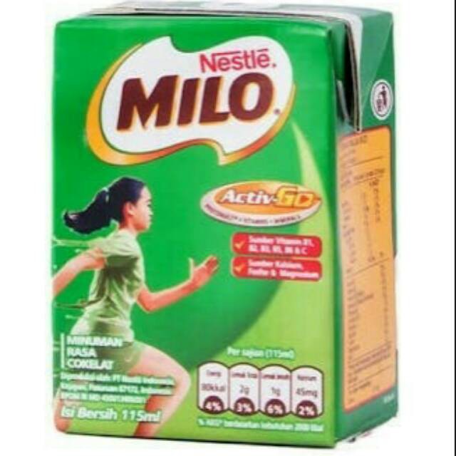 

Susu Milo UHT 110ml Isi 36pcs / Karton