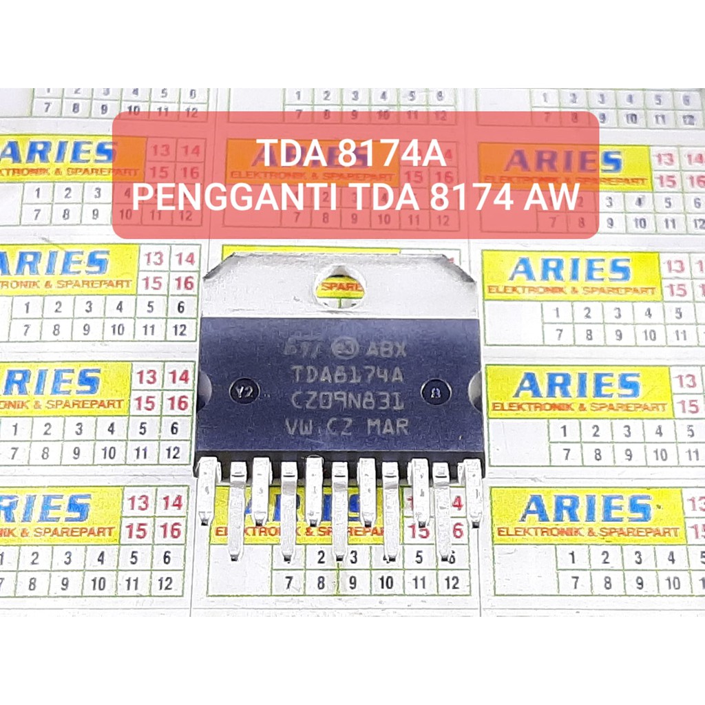 TDA8174A ORIGINAL Persamaan TDA8174 AW TDA 8174