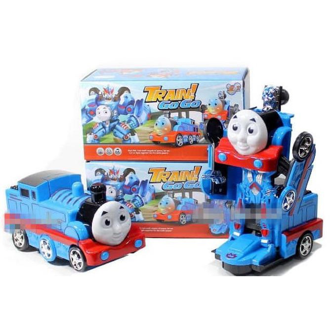 MAINAN MOBIL ROBOT THOMAS TRAIN GO GO KERETA THOMAS ROBOT