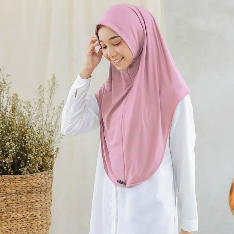 Hijab Instant Zaida Syari Jersey Tebal Pet Antem