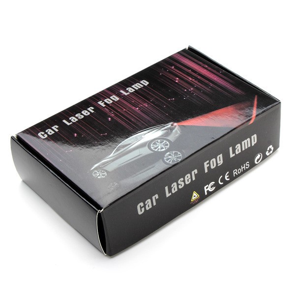 Lampu Kabut Fog Light Mobil Pola Vignette - Black