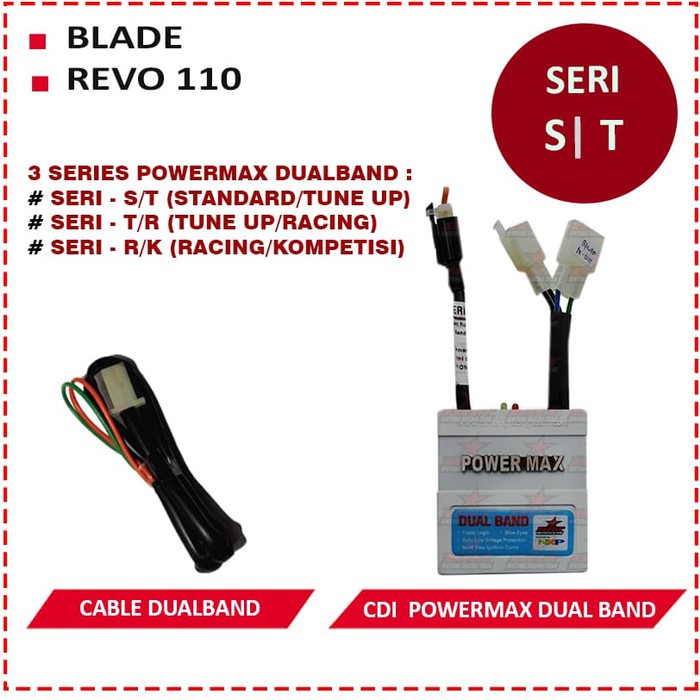 CDI BRT POWER MAX DUAL BAND (BLADE 110/REVO 110)