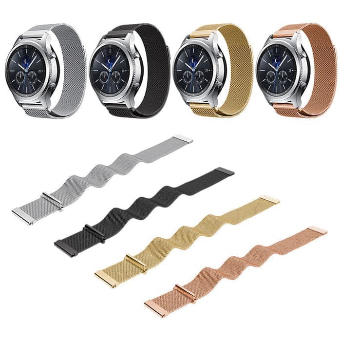 Milanese Magnetic Loop Stainless Steel Strap Samsung Gear S3