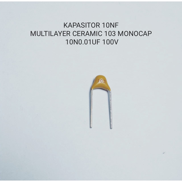 [PAS-9055] KAPASITOR 10nF MULTILAYER CERAMIC 103 MONOCAP 10N 0,01UF 100V