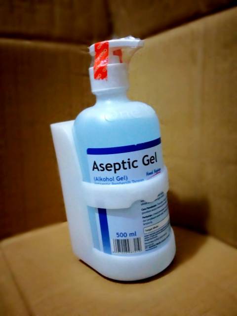 Grosir Paketan Lengkap Hand Sanitizer Bracket Tempel DindingKualits Original