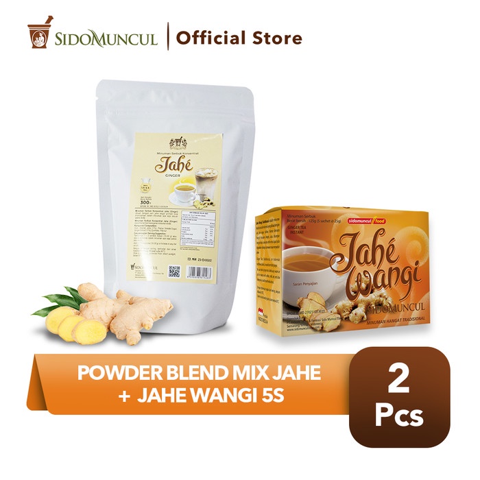 

Sido Muncul Powder Blend Mix Jahe + Jahe Wangi 5's (BERKUALITAS)