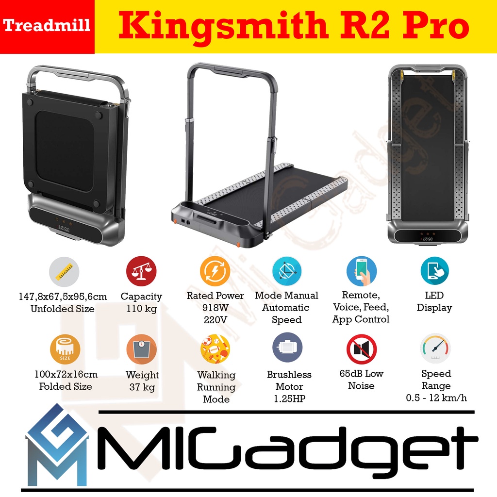 Kingsmith R2 Pro R 2 Pro Walkingpad R2 Pro R 2 Pro Foldable Treadmill