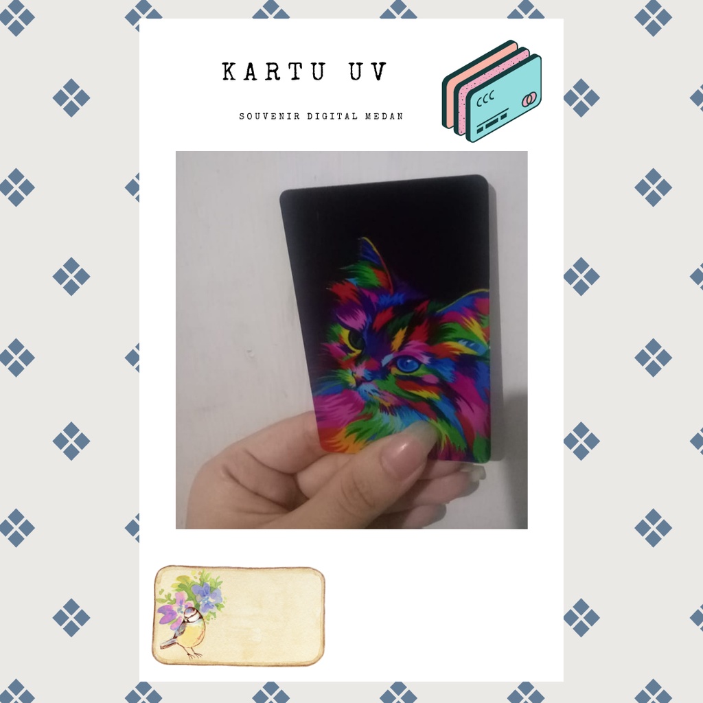 Kartu UV custom / UV card custom / custom e money