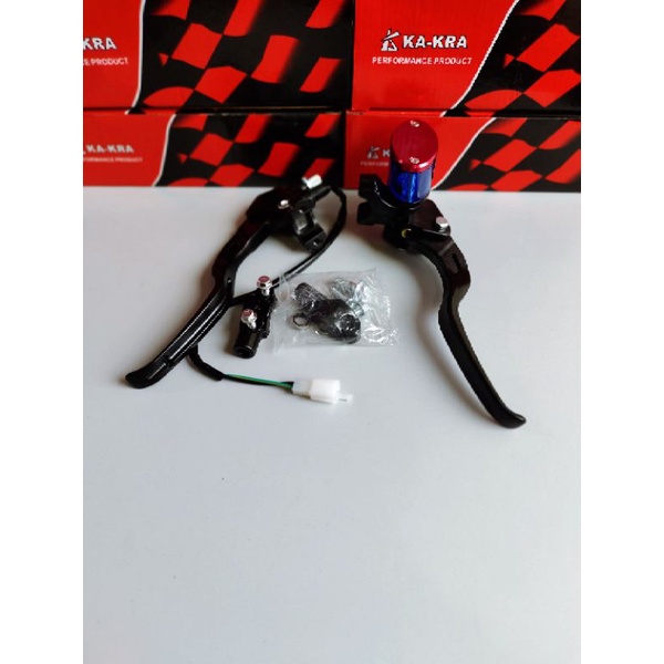 Master Rem Ka Kra Domino Variasi Set Kopling Kiri  model RCB Kanan Tabung Full Cnc Universal Motor